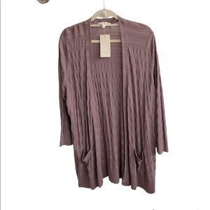 Sejour Long Sweater, Sz 2X